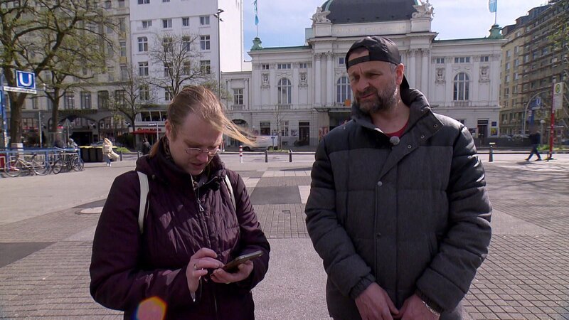 Olaf und Jessica sind nach Hamburg gereist … – Bild: RTL Zwei