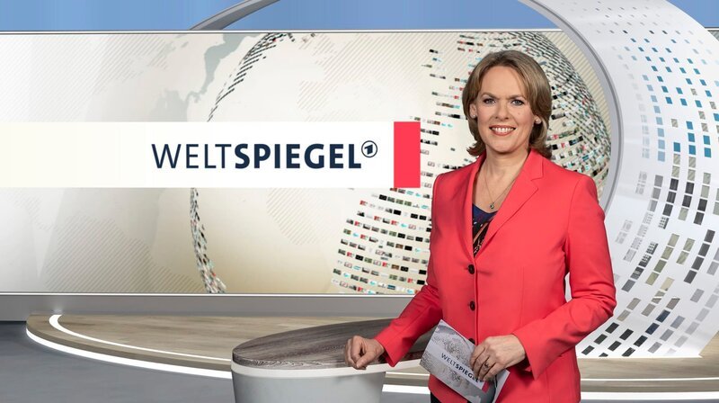 Ute Brucker, Moderatorin der Sendung „Weltspiegel“. – Bild: SWR/​Patricia Neligan