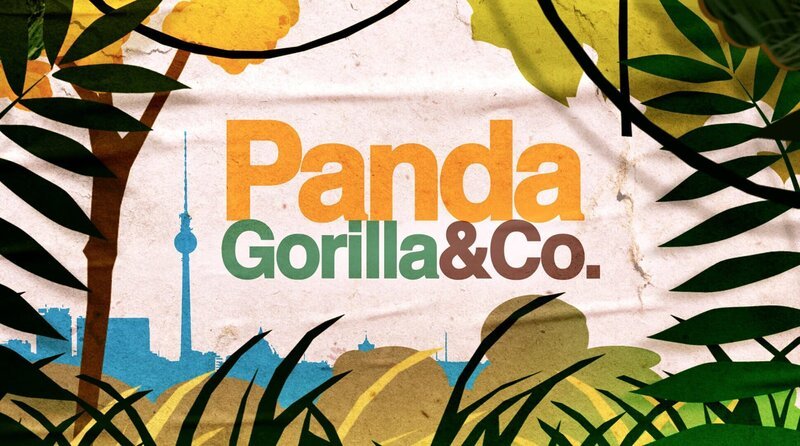 ARD/​rbb PANDA, GORILLA & CO. Logo. – Bild: rbb/​Dokfilm