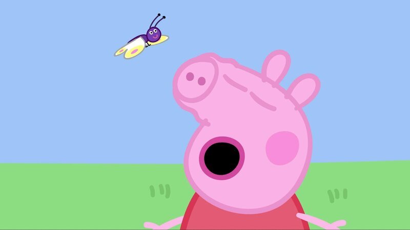 Peppa Pig (r.) – Bild: TVNOW