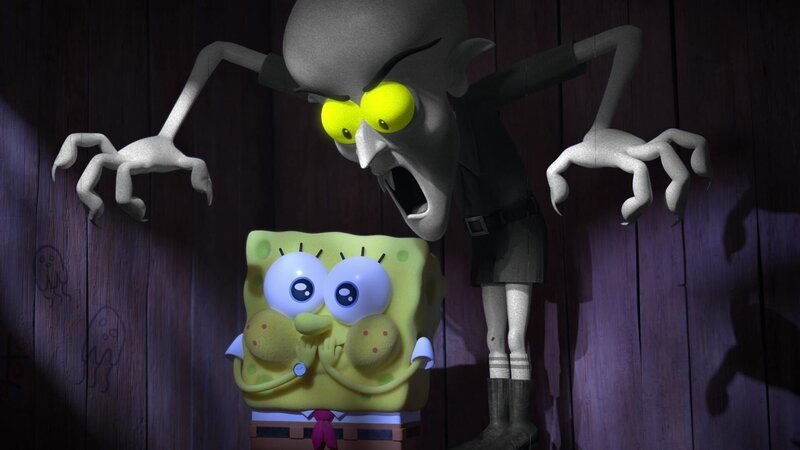 L-R: SpongeBob, Kidferatu – Bild: ViacomCBS