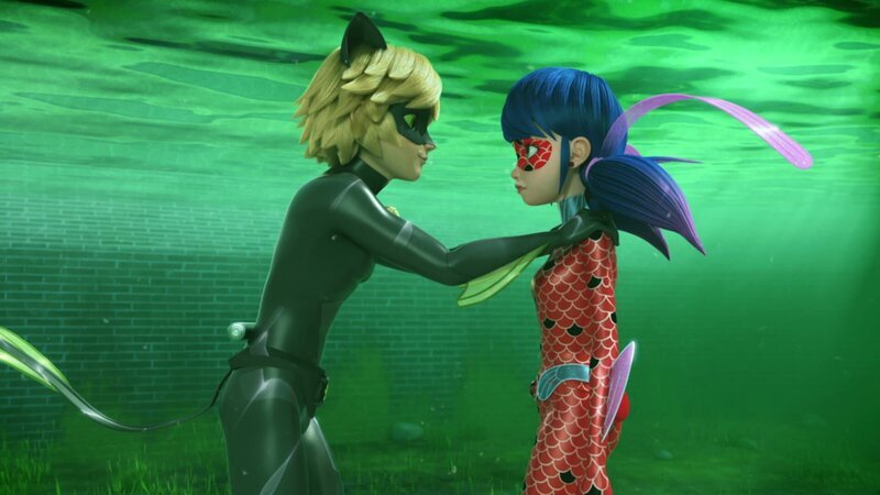 L-R: Cat Noir, Ladybug – Bild: Disney