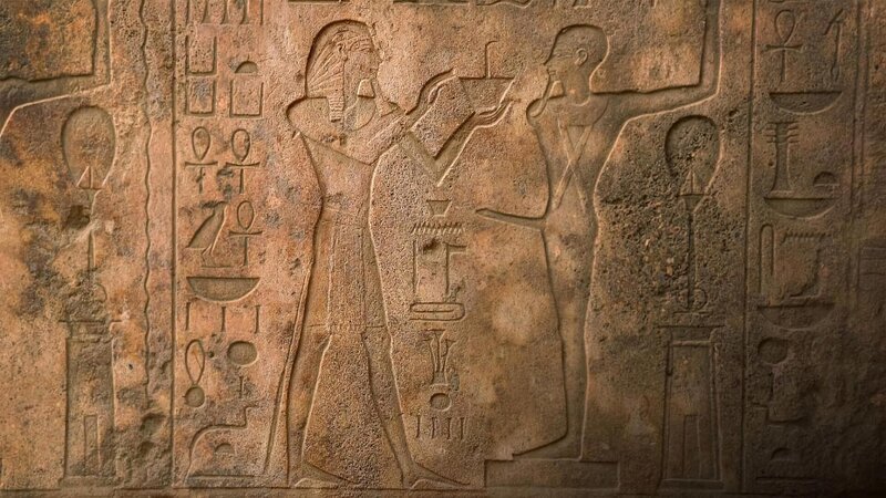 Karnak, Egypt – Depiction of Hatshepsut from the Red Chapel at Karnak. (Windfall Films) – Bild: National Geographic Channel