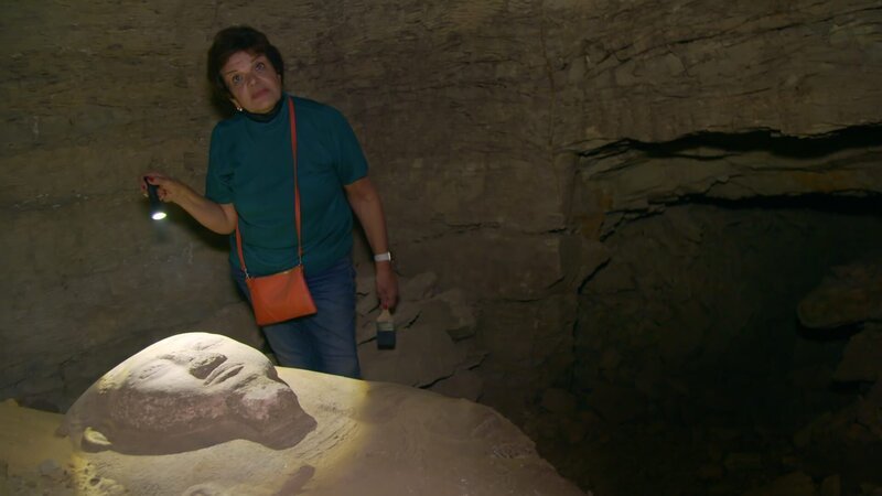 Archäologe Ola El Aguizy. – Bild: National Geographic
