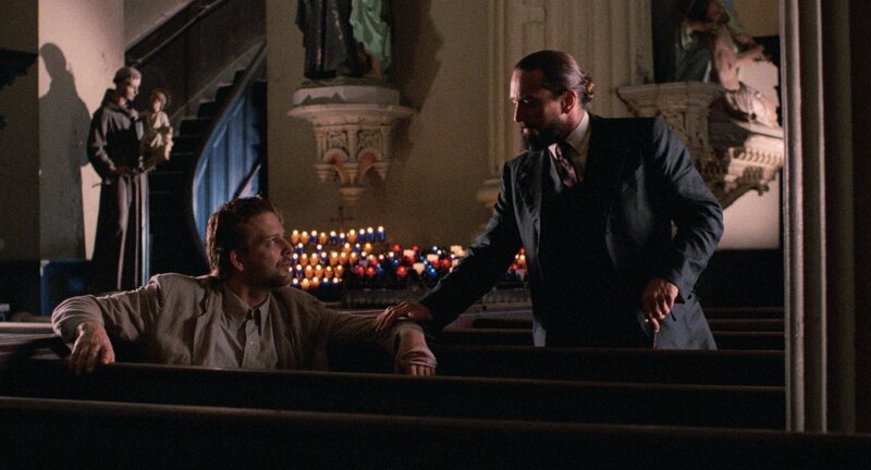 L-R: Harry Angel (Mickey Rourke) und Louis Cyphre (Robert De Niro) – Bild: 1987 STUDIOCANAL LTD. TOUS DROITS RÉSERVÉS.