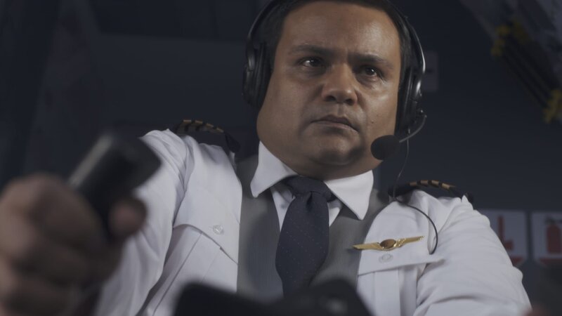 The US-Bangla Airlines Flight 211 pilot. – Bild: The National Geographic Channel.