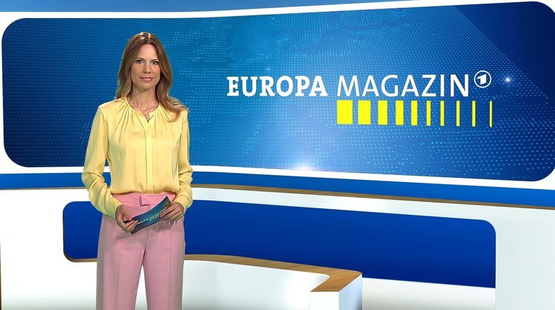 Welche Neuigkeiten gibt es aus Brüssel? Moderatorin Hendrike Brenninkmeyer weiß Bescheid und gibt im „Europamagazin“ einen Überblick. – Bild: SWR