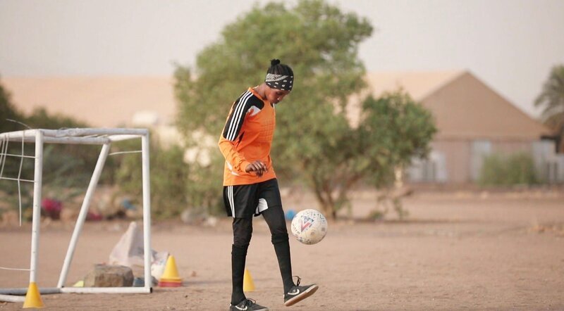 Frauenfußball im Sudan: Auch hier gibt es eine Liga. – Bild: ZDF und Ligne de Front
