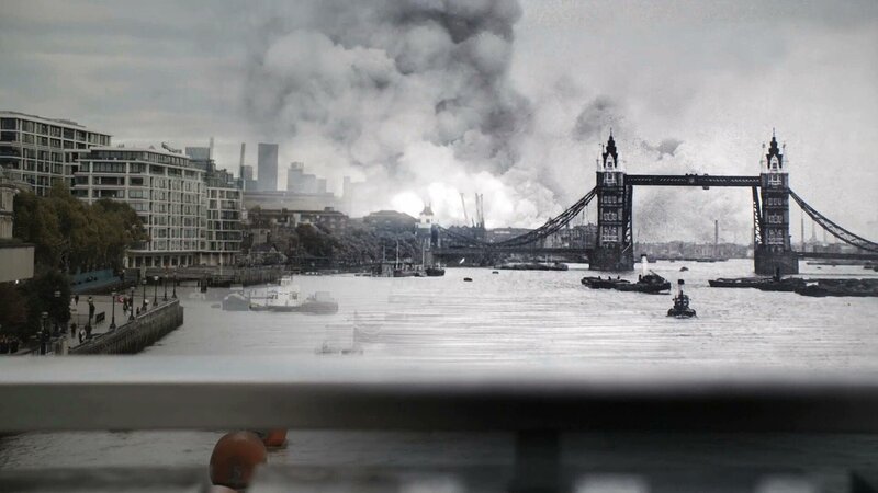 London früher und heute – Bild: RTL /​ © DOCLAND YARD 2022