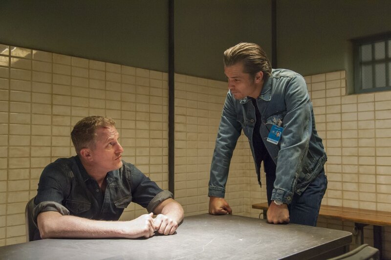 CAST: Michael Rappaport as Daryl Crowe Jr.; Timothy Olyphant as Raylan Givens. – Bild: 2014 Sony Pictures Television Inc. and Bluebush Productions, LLC. All Rights Reserved.