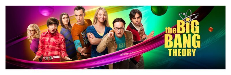 (8. Staffel) – The Big Bang Theory: (v.l.n.r.) Bernadette (Melissa Rauch), Howard (Simon Helberg), Amy (Mayim Bialik), Sheldon (Jim Parsons), Penny (Kaley Cuoco), Leonard (Johnny Galecki) und Raj (Kunal Nayyar) … – Bild: Warner Bros. Television Lizenzbild frei