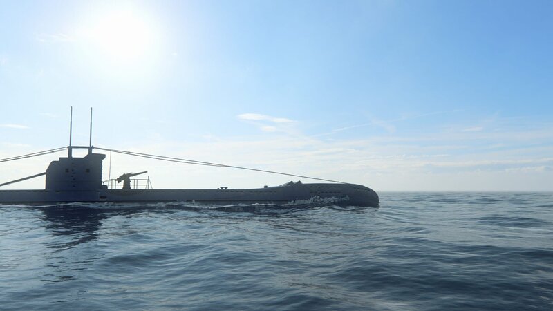 Submarine surface cruising. – Bild: Pacific Fleet Productions Inc.
