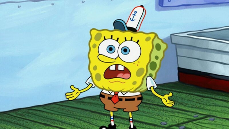 SpongeBob – Bild: ANNÉE Viacom International Inc. Tous droits réservés. Nickelodeon, Bob l’éponge et tous les autres titres, logos et personnages qui y sont associés sont des marques de commerce de Viacom International inc. Créé par Stephen Hillenburg.