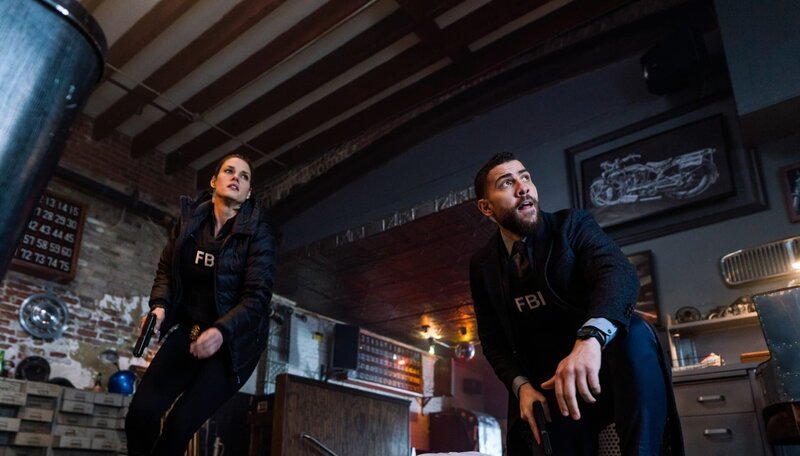 L-R: Missy Peregrym as Special Agent Maggie Bell and Zeeko Zaki as Special Agent Omar Adom ‚OA‘ Zidan – Bild: /​ ßÂ’Ă’Â©2019 CBS Broadcasting, Inc. All Rights Reserved/​Michael Parmelee/​Michael Parmelee