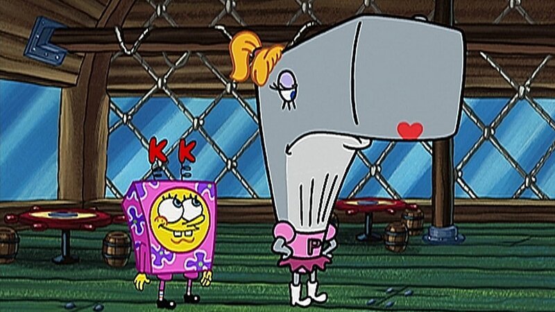 L-R: SpongeBob, Pearl – Bild: ViacomCBS