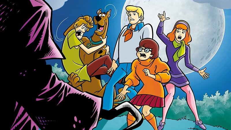 L-R: Shaggy Rogers, „Scooby“ Doo, Fred Jones, Velma Dinkley und Daphne Blake – Bild: Cartoon Network