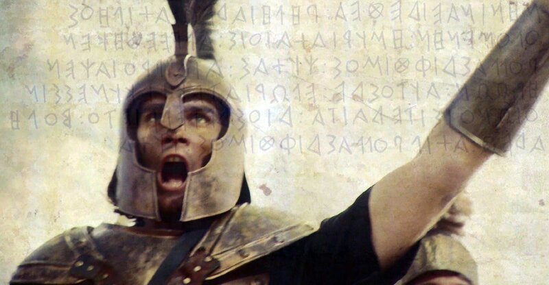 Die Ilias erzählt vom Zorn des Achilleus, dem besten Kämpfer der griechischen Verbündeten gegen Troia. – Bild: ZDF und Frank Papenbroock