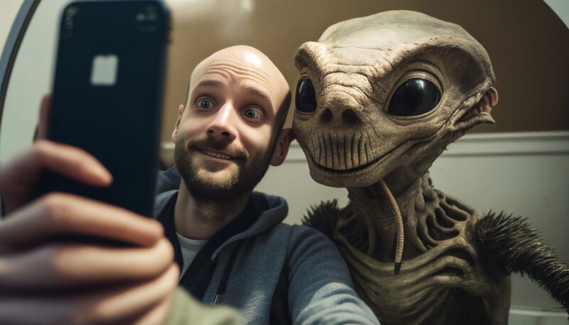 Warum haben wir noch keine Aliens getroffen? – Bild: ServusTV /​ Bilderfest