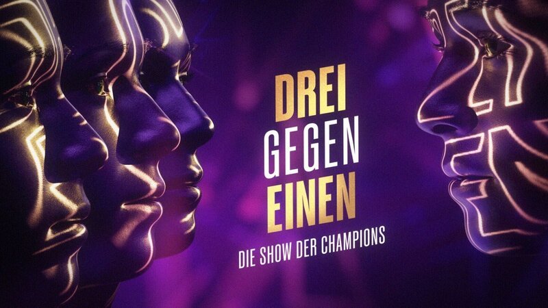 „Drei gegen einen – Die Show der Champions“-Logo +++ – Bild: RTL