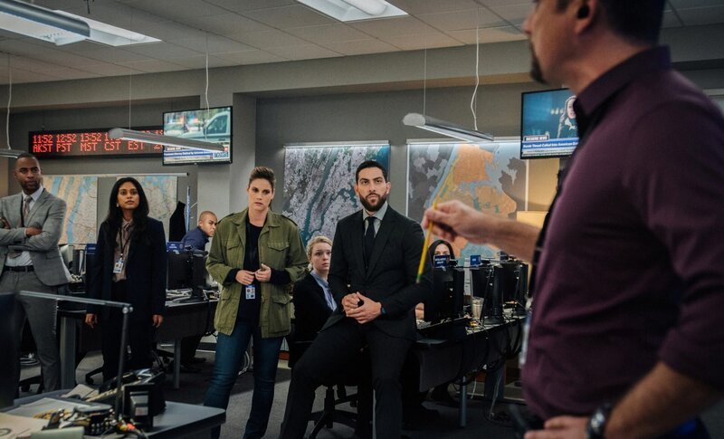 Pictured (L-R) Special Agent Maggie Bell (Missy Peregrym), Special Agent Omar Adom „OA“ Zidan (Zeeko Zaki) and Assistant Special Agent in Charge Jubal Valentine (Jeremy Sisto) Reserved – Bild: 2019 CBS Broadcasting, Inc. All Rights Reserved.