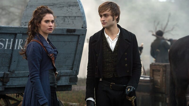 Elizabeth (Lily James) und Mr. Bingley (Douglas Booth)Elizabeth (Lily James) und Mr. Bingley (Douglas Booth) – Bild: RTL Zwei Elizabeth (Lily James) und Mr. Bingley (Douglas Booth)Elizabeth (Lily James) und Mr. Bingley (Douglas Booth) – Bild: RTL Zwei