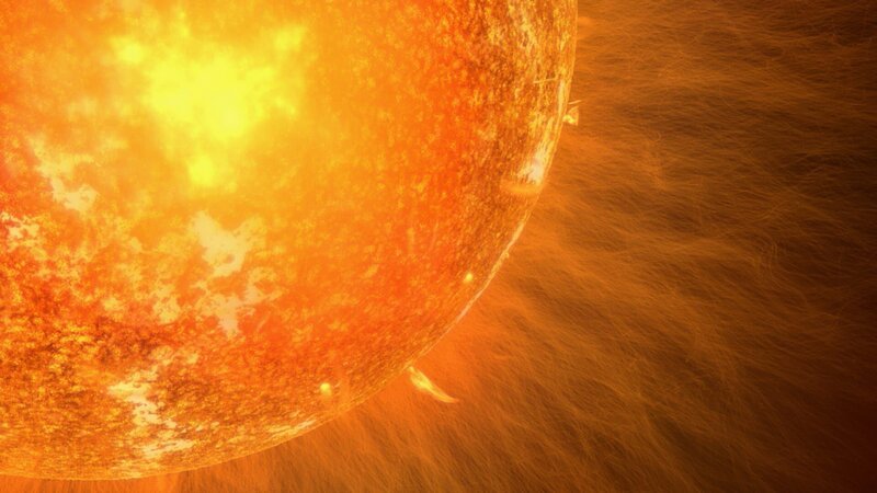 Sun’s surface and corona. – Bild: port.hu