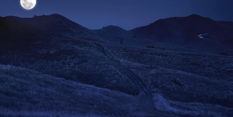 CGI-BILD: Ein UFO-Raumschiff am Himmel. (Bildnachweis: National Geographic Channels) – Bild: National Geographic Channels