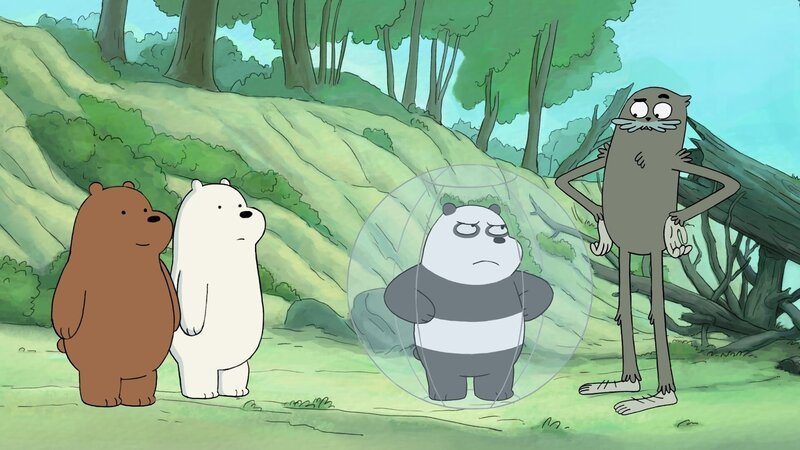 v.li.: Grizzly Bear, Ice Bear, Panda Bear, Charlie – Bild: TM and © 2019 The Cartoon Network, Inc. A WarnerMedia Company. All Rights Reserved