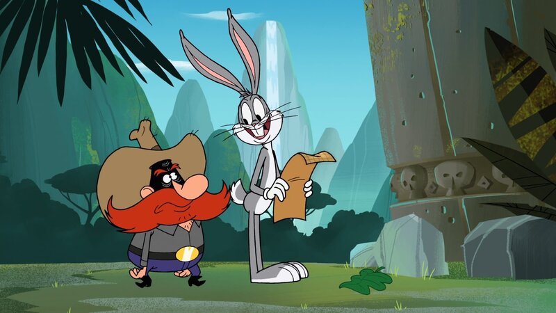 v.li.: Yosemite Sam, Bugs Bunny – Bild: Warner Bros. Animation /​ Courtesy of Warner Brothers /​ for show promotional use only