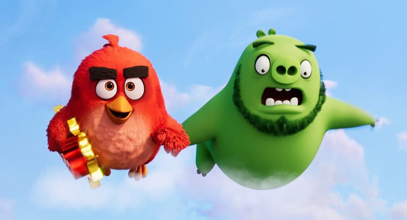 Red (Jason Sudeikis, l.) und Leonard (Bill Hader, r.) – Bild: 2019 Sony Pictures Animation Inc. All Rights Reserved. Lizenzbild frei Red (Jason Sudeikis, l.) und Leonard (Bill Hader, r.) – Bild: 2019 Sony Pictures Animation Inc. All Rights Reserved. Lizenzbild frei