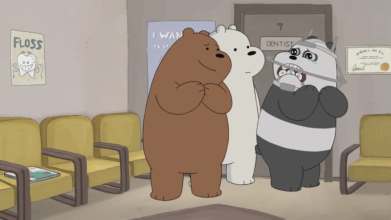 v.li.: Grizzly Bear, Ice Bear, Panda Bear – Bild: TM and © 2019 The Cartoon Network, Inc. A WarnerMedia Company. All Rights Reserved
