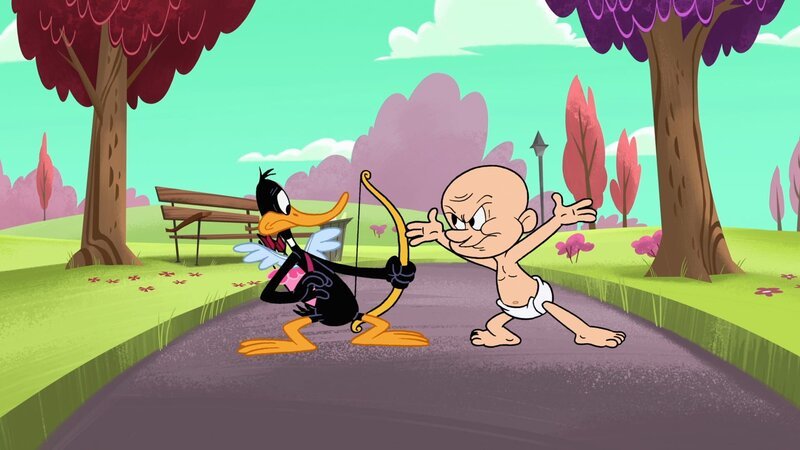 v.li.: Daffy Duck, Elmer Fudd – Bild: Courtesy of Warner Brothers /​ Warner Bros. Animation /​ for show promotional use only