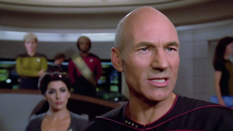 Jean-Luc Picard (Patrick Stewart) – Bild: Tele 5