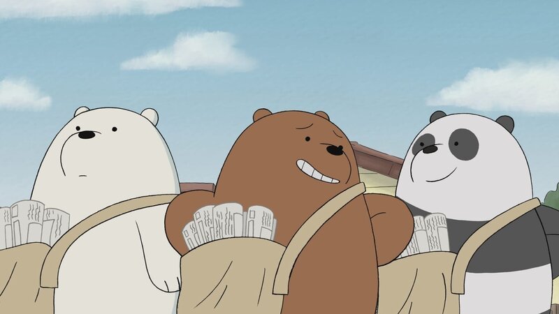 v.li.: Baby Ice Bear, Baby Grizz, Baby Panda – Bild: TM and © 2019 The Cartoon Network, Inc. A WarnerMedia Company. All Rights Reserved