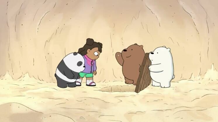 v.li.: Baby Panda, Darla, Baby Grizzly, Baby Ice Bear – Bild: TM and © 2019 The Cartoon Network, Inc. A WarnerMedia Company. All Rights Reserved