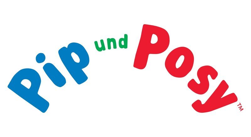 Schriftzug „Pip und Posy“ – Bild: ZDF/​Magic Light Pictures LTD 2021