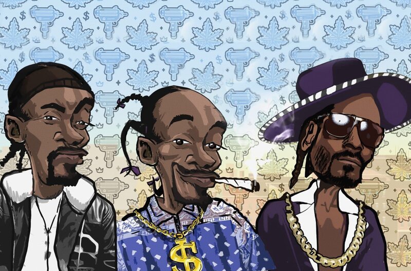 Snoop Dogg in seinen diversen Rollen – Bild: Broadview/​Wendevarga /​ © Broadview/​Wendevarga/​WENDEVARGA (Michael Wende /​ Andreea Wende)