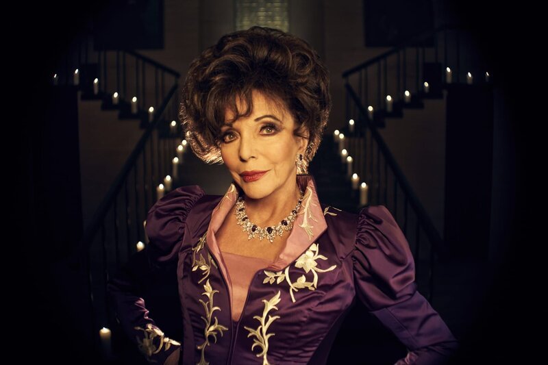 Evie Gallant (Joan Collins) – Bild: 2018–2019 FX Productions, LLC. All rights reserved. Lizenzbild frei