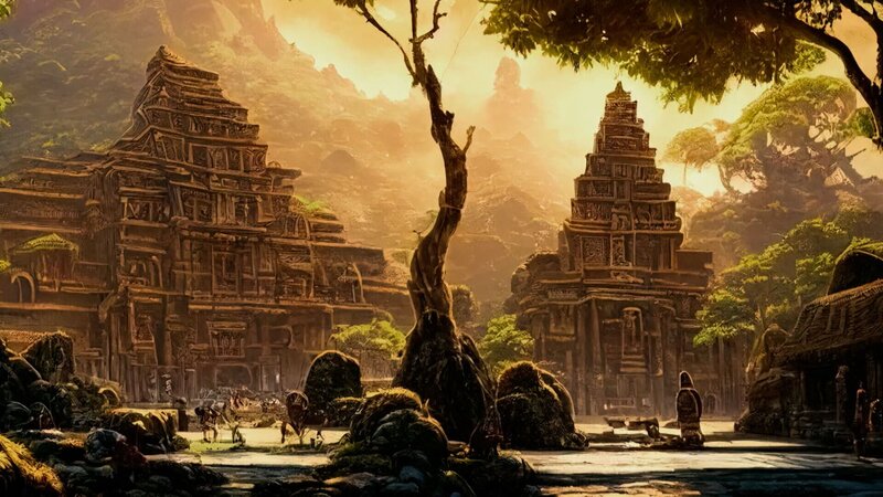 El Dorado, eine legendäre alte Stadt, die voller Gold sein soll – Bild: THE HISTORY CHANNEL /​ A+E Networks