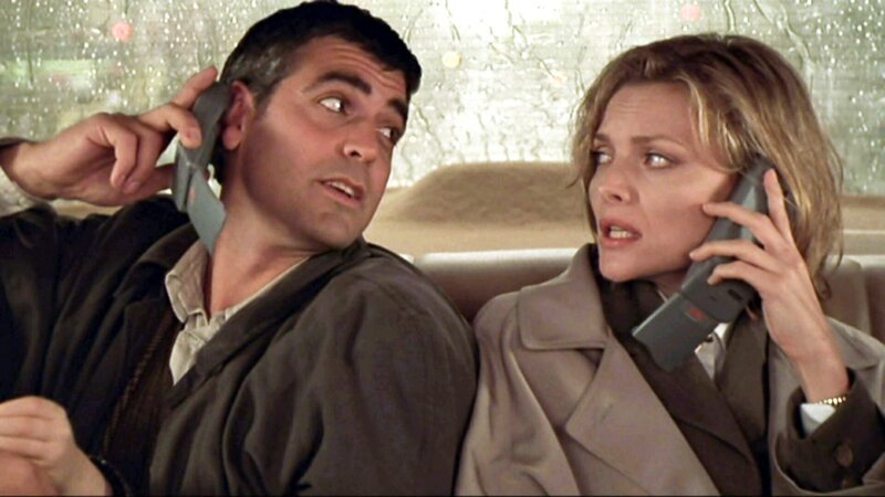 Jack Taylor (George Clooney) und Melanie Parker (Michelle Pfeiffer) – Bild: Super RTL
