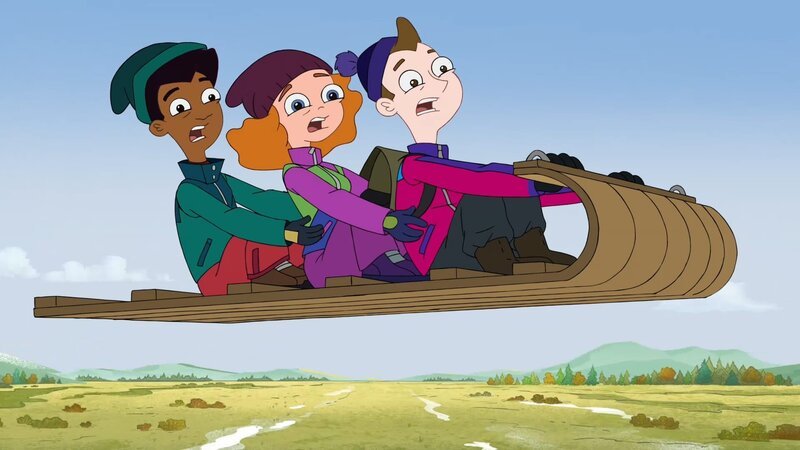 L-R: Zack Underwood, Melissa Chase and Milo Murphy – Bild: 2013 The Walt Disney Company Germany