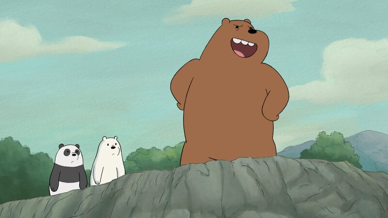v.li.: Panda Bear, Ice Bear, Grizzly Bear – Bild: 2016 CARTOON NETWORK. A TIME WARNER COMPANY. ALL RIGHTS RESERVED