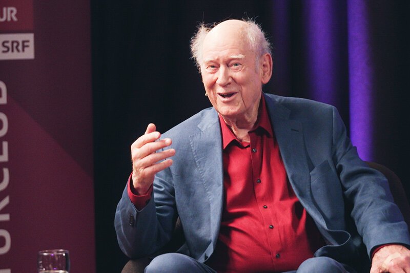 Jubiläumssendung – 60 Jahre Musik für einen Gast Franz Hohler, Kabarettist, Liedermacher und Schriftsteller Franz Hohler 2024 SRF – Bild: SRF1