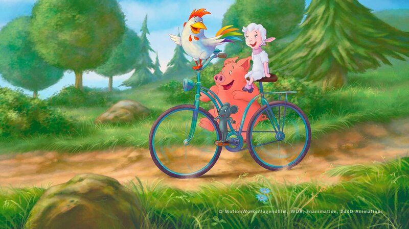 Mullewapp - Das große Kinoabenteuer der Freunde – Bild: BR/​MDR/​MotionWorks GmbH/​WDR