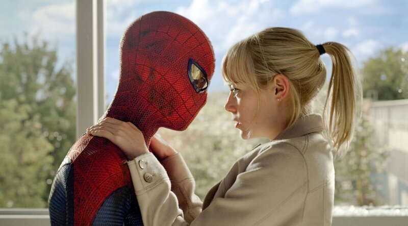 Andrew Garfield (Peter Parker /​ Spider-Man), Emma Stone (Gwen Stacy). – Bild: ORF/​Sony Pictures