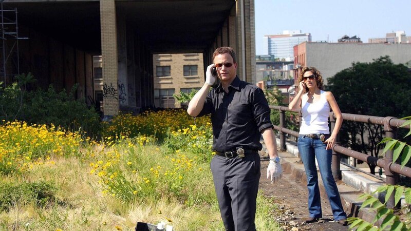 Die Detectives Mac Taylor (Gary Sinise) und Stella Bonasera (Melina Kanakaredes) sind hinter einem mysteriösen Bankräuber und Mörder her. Dabei machen sie eine schreckliche Entdeckung … – Bild: MG RTL D /​ CBS
