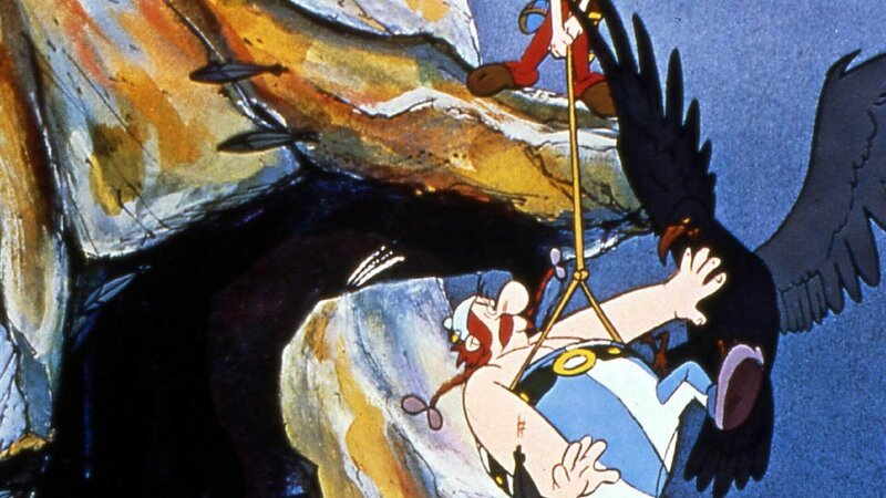 Nochmal gut gegangen! Asterix kann Obelix retten.. – Bild: SUPER RTL (C) Das SUPER RTL-Bildmaterial darf nur zur redaktionellen Berichterstattung im Zusammenhang mit der jeweiligen Sendung unter Angabe der Credits und Beachtung der unter http:/​/​kommunikation.superrtl.de genannten Nutzungsbeschränkungen verwendet 