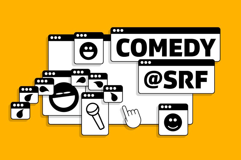 Comedy@SRF Keyvisual 2022 SRF – Bild: SRF2