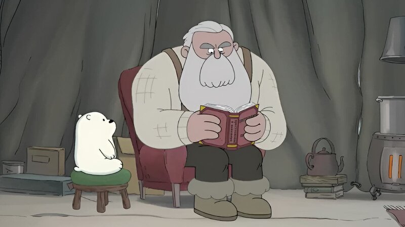 v.li.: Baby Ice Bear, Yuri – Bild: TM and © 2019 The Cartoon Network, Inc. A WarnerMedia Company. All Rights Reserved