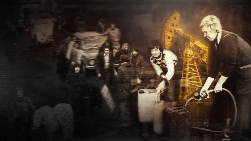 Die Ölkrise ist eine der schwersten Wirtschaftskrisen nach dem Zweiten Weltkrieg. – Bild: ZDF und 120151491 (Picture Allicance): picture alliance /​ Klaus Rose./​120151491 (Picture Allicance): p